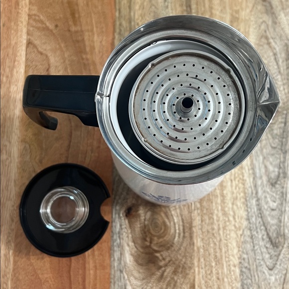 Vintage Pyrex Corningware “Blue Cornflower” 9 Cup Coffee Carafe - Picture 7 of 11